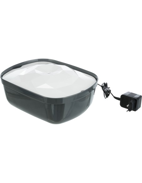 Fuente Polygon gris/blanco