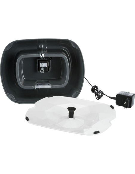 Fuente Polygon gris/blanco