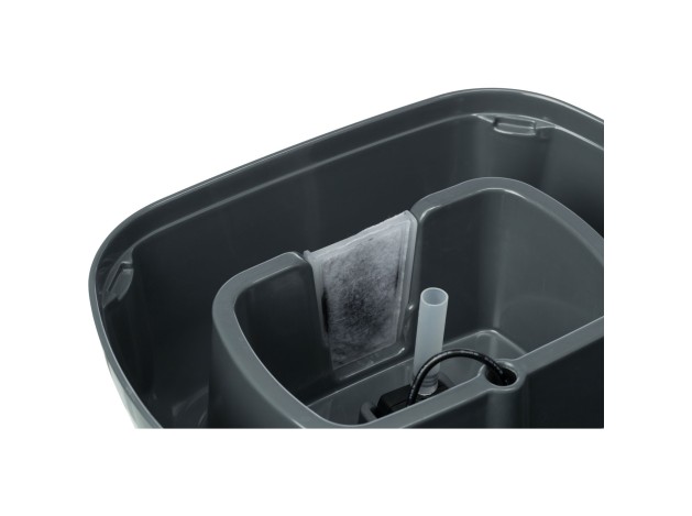 Fuente Polygon gris/blanco