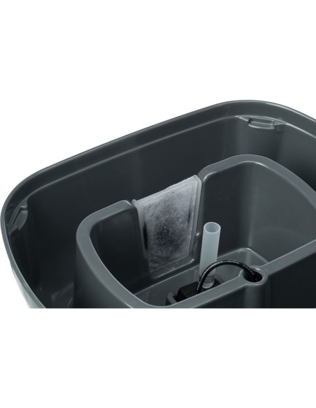 Fuente Polygon gris/blanco