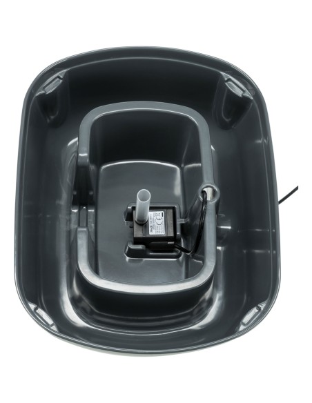 Fuente Polygon gris/blanco