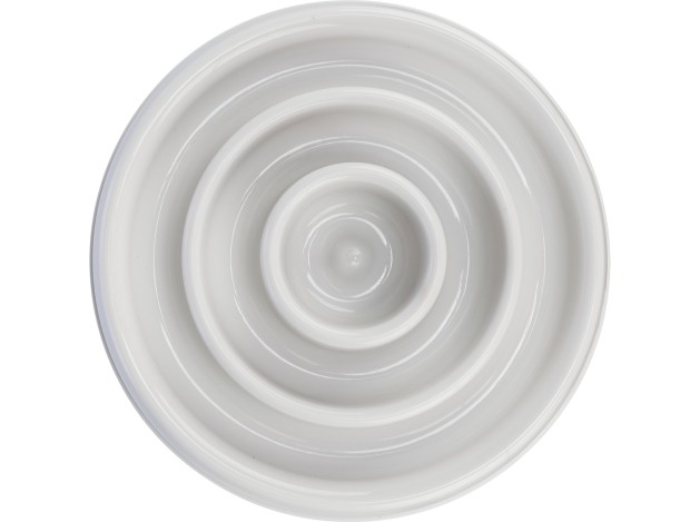 Slow Feeding Comedero, plástico gris