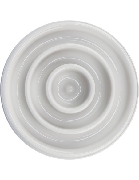 Slow Feeding Comedero, plástico gris