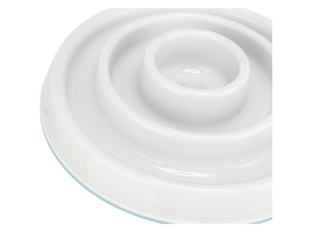 Slow Feeding Comedero, plástico gris