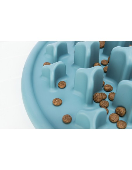 Slow Feeding Mantel para Alimento Pilares azul