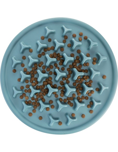 Slow Feeding Mantel para Alimento Pilares azul