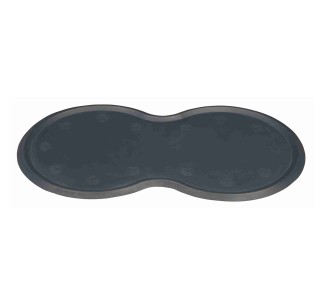 Salvamanteles gris oscuro