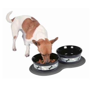 Salvamanteles gris oscuro 2