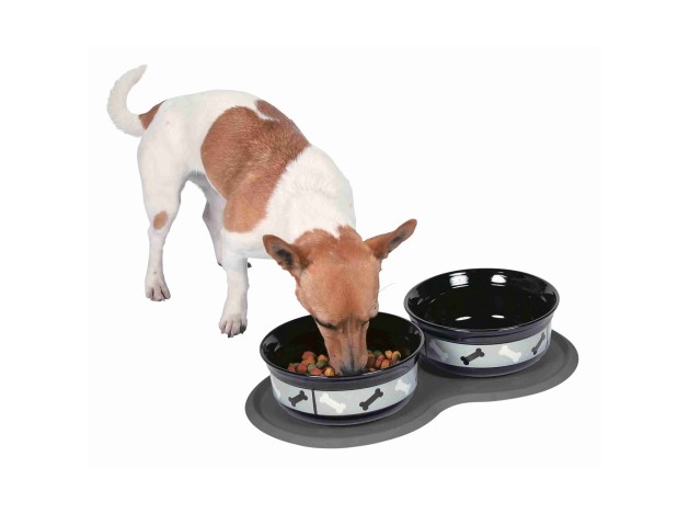 Salvamanteles gris oscuro