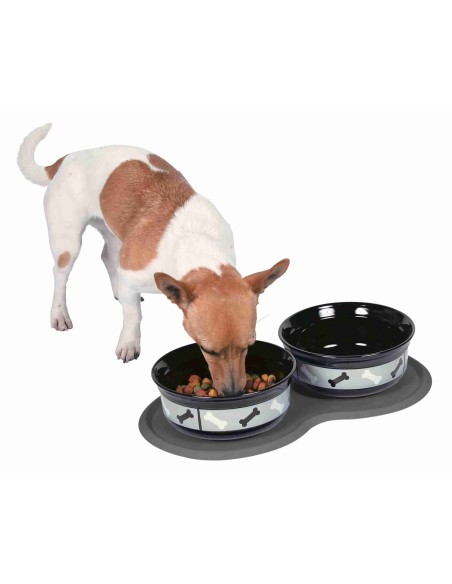 Salvamanteles gris oscuro