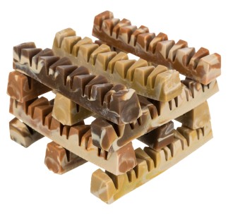 Denta Fun Veggie Jaw Bone - Pack de 100 unidades