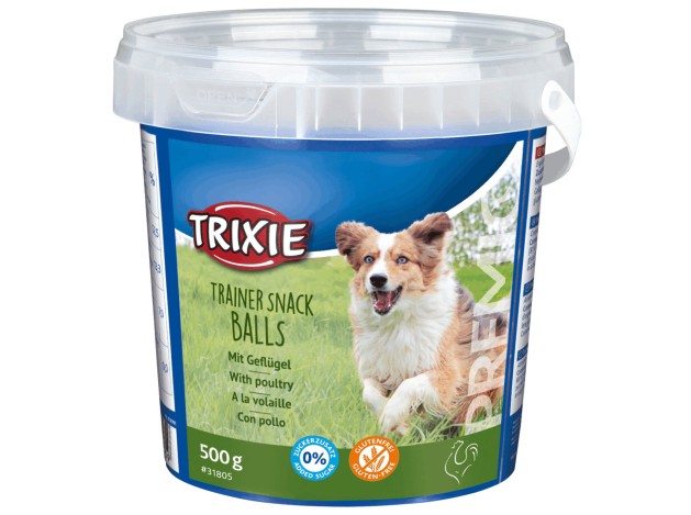 PREMIO Trainer Snack Poultry Balls - Pack de 4...