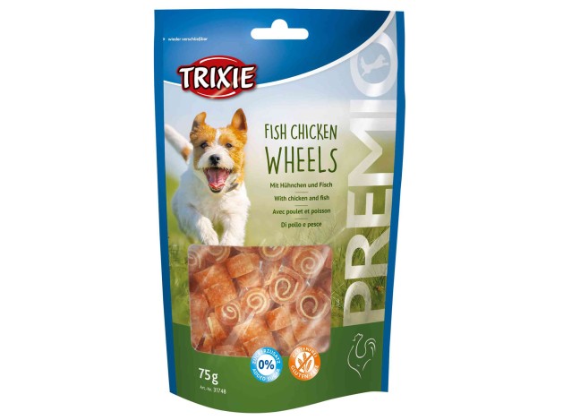 PREMIO Fish Chicken Wheels - Pack de 6 unidades