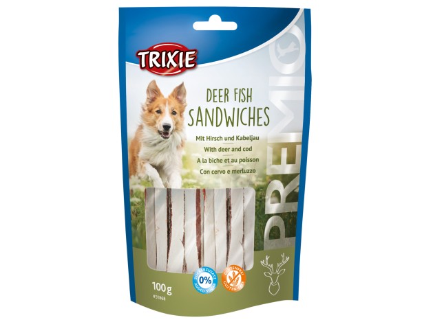 PREMIO Deer Fish Sandwiches - Pack de 6 unidades