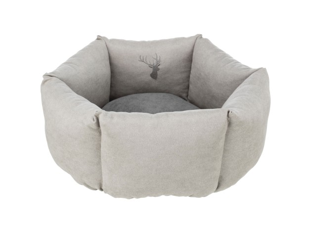 Cama Leni arena/gris
