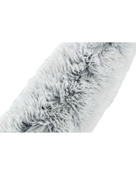 Cojín Rulo Harvey blanco-negro