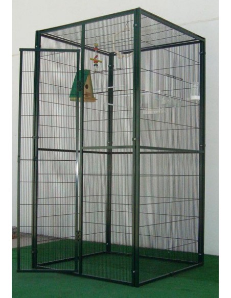 Voladero Jardin 1m2 c/techo malla