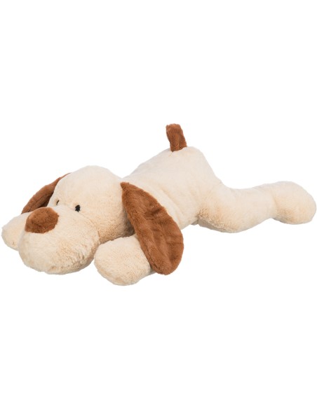 Perro mimado Benny beige/marrón 75cm
