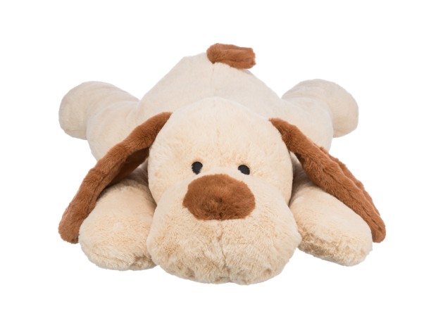Perro mimado Benny beige/marrón 75cm