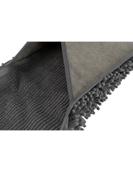 Toalla para Secado con Manoplas Integradas gris