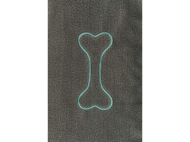 Toalla para Secado con Manoplas Integradas gris