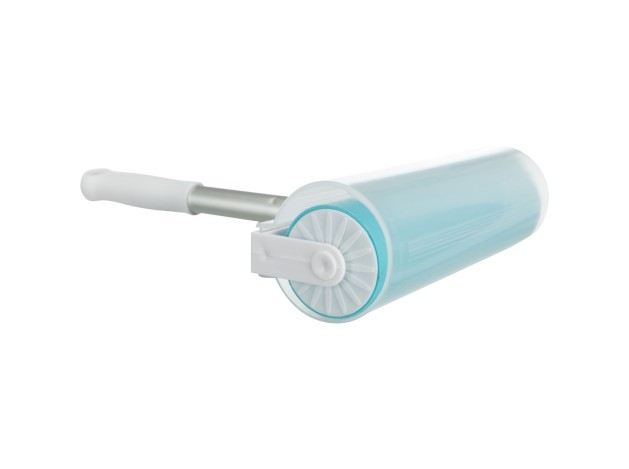 Rodillo de Pelusas XXL blanco/turquesa