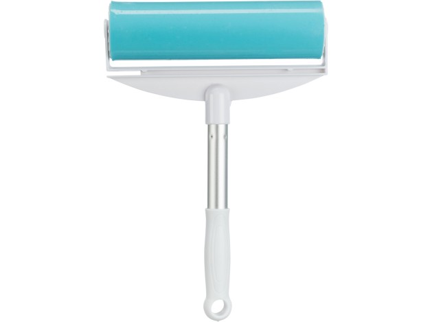 Rodillo de Pelusas XXL blanco/turquesa