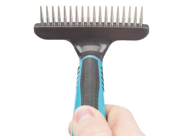 Rastrillo Metal Pelo Largo - Pack de 3 unidades