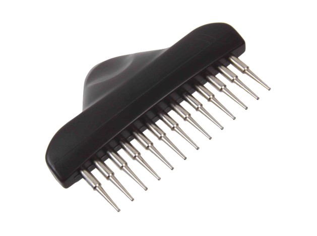 Rastrillo Metal Pelo Largo - Pack de 3 unidades