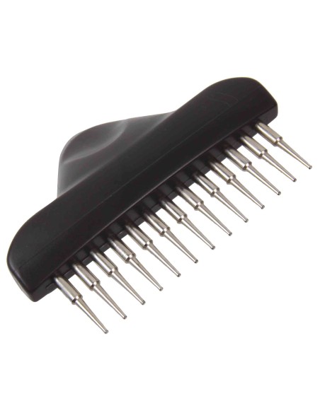 Rastrillo Metal Pelo Largo - Pack de 3 unidades