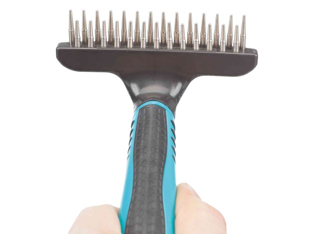 Rastrillo Metal Pelo Largo - Pack de 3 unidades