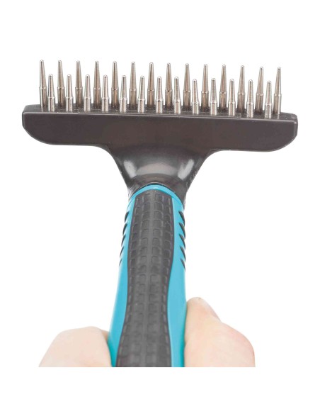 Rastrillo Metal Pelo Largo - Pack de 3 unidades