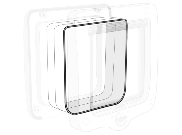 Pieza Extensible para Túnel blanco