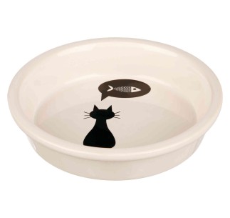 Comedero Cerámica blanco - Pack de 2 unidades