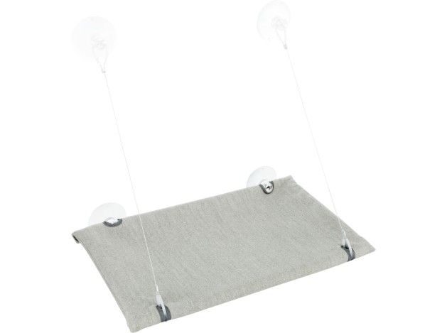Alfombrilla para el cristal de la ventana gris