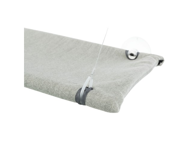 Alfombrilla para el cristal de la ventana gris