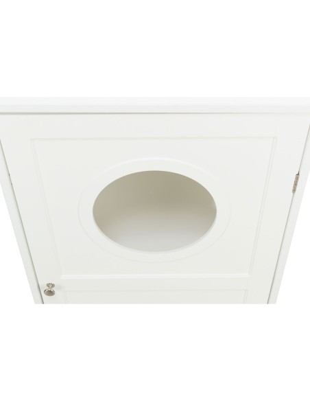 Casa para Gatos con 2 Pisos blanco