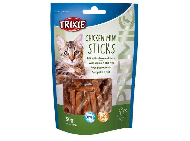 PREMIO Chicken Mini Sticks - Pack de 6 unidades