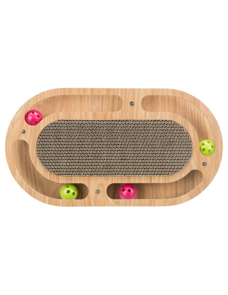 Tabla Cartón Rascadora con Marco de Madera