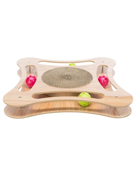 Tabla Cartón Rascadora con Marco de Madera