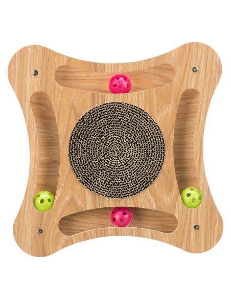 Tabla Cartón Rascadora con Marco de Madera