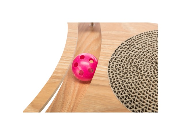 Tabla Cartón Rascadora con Marco de Madera