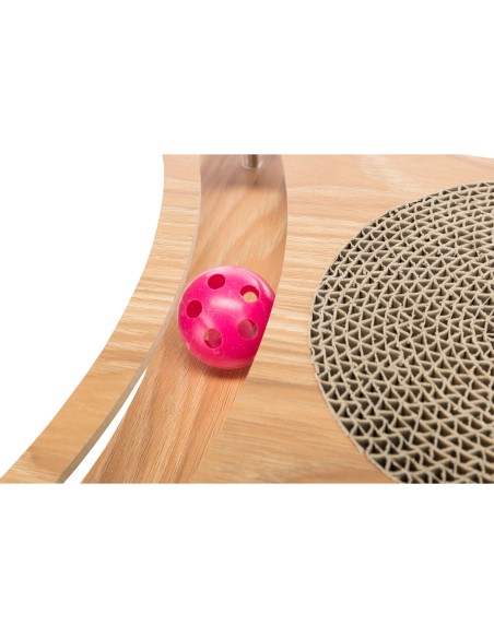 Tabla Cartón Rascadora con Marco de Madera