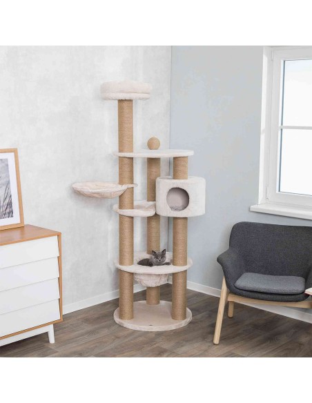 Poste Rascador Nigella gris claro
