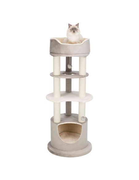 Poste Rascador Lavinia capuchino/crema