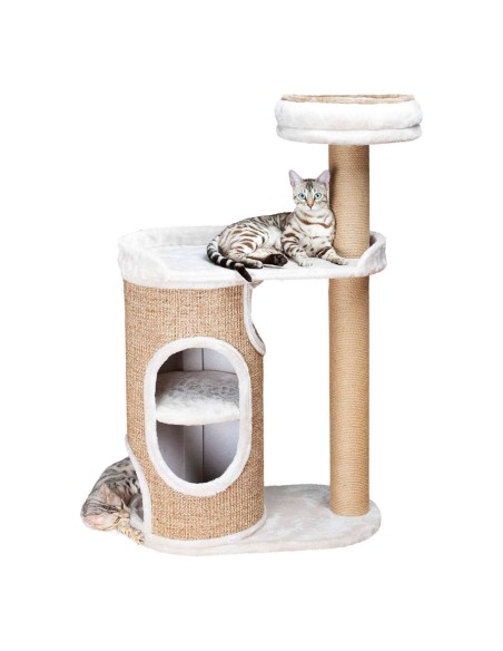 Poste Rascador Falco gris claro/marrón