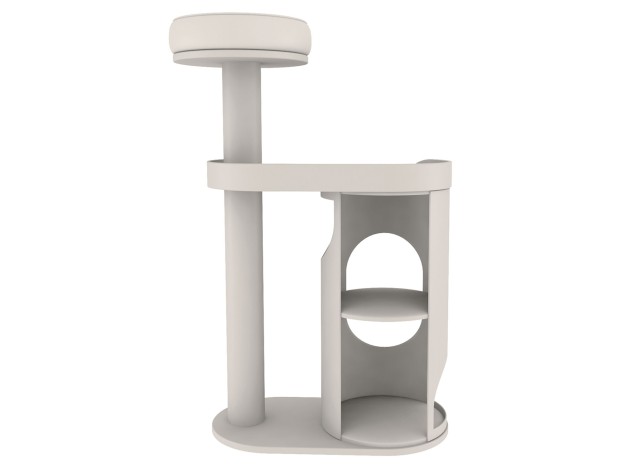 Poste Rascador Falco gris claro/marrón