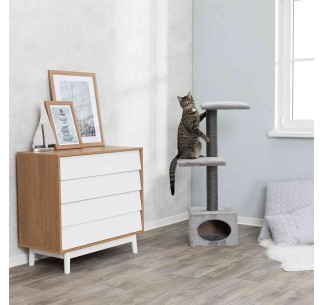 Poste Rascador Galeno gris