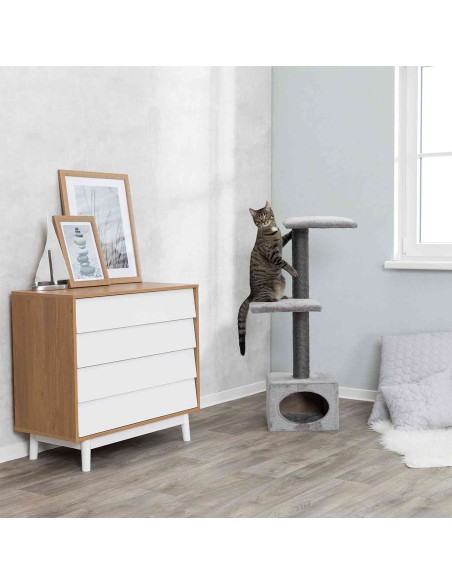 Poste Rascador Galeno gris