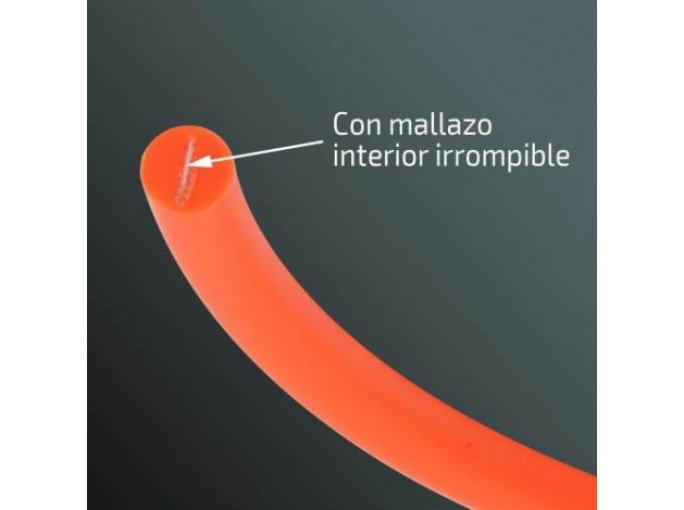 Traílla redonda de poliuretano